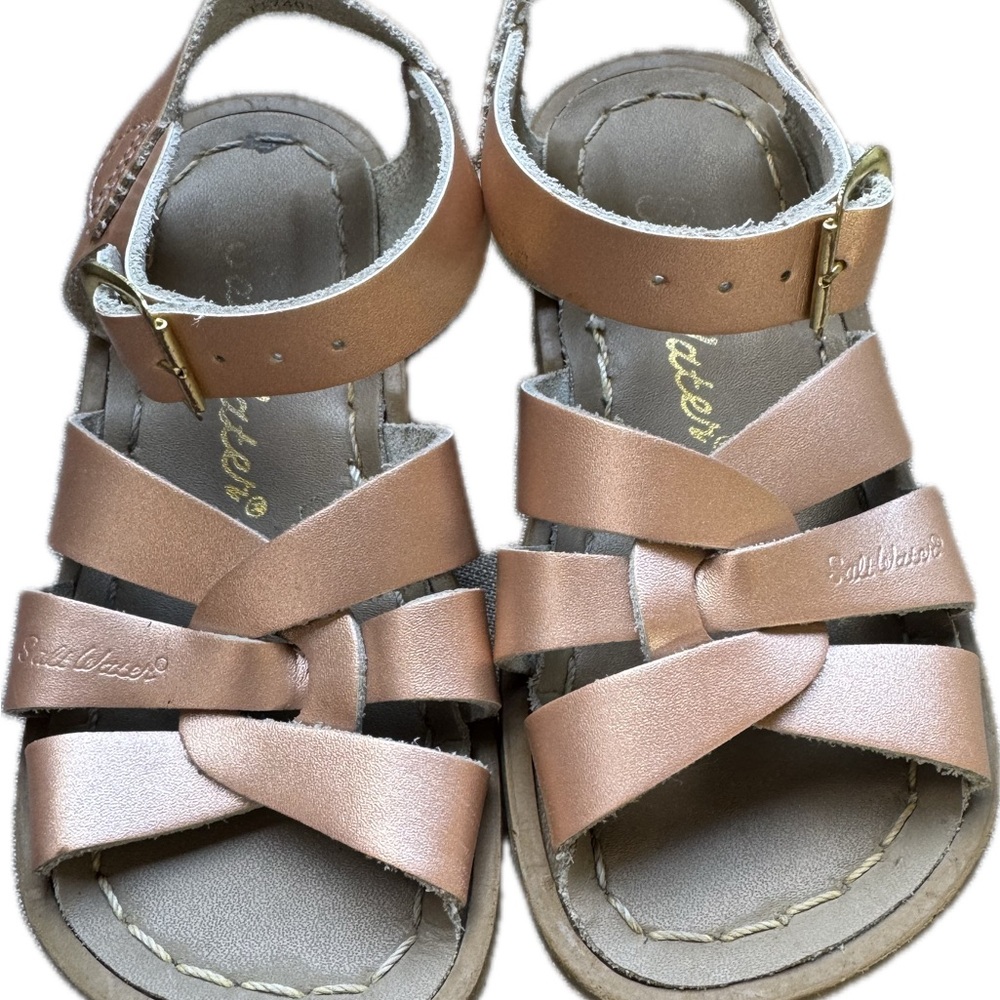 Salt Water Sandals Tan Classic Design Durable Comfort